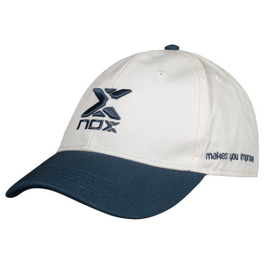 Gorra Nox Street Crema/Azul