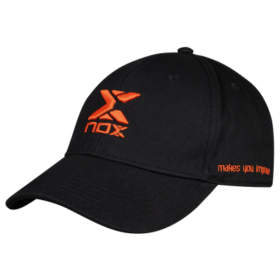 Gorra Nox Street Negra/Rojo