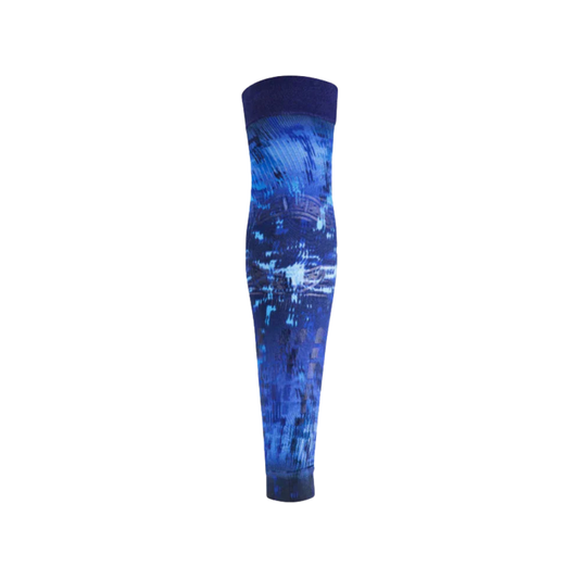 Manga de compresion biomecanica para padel marca Floky No Strain Evolution color Azul Supernova, disponible en Padel Storage Mexico. 