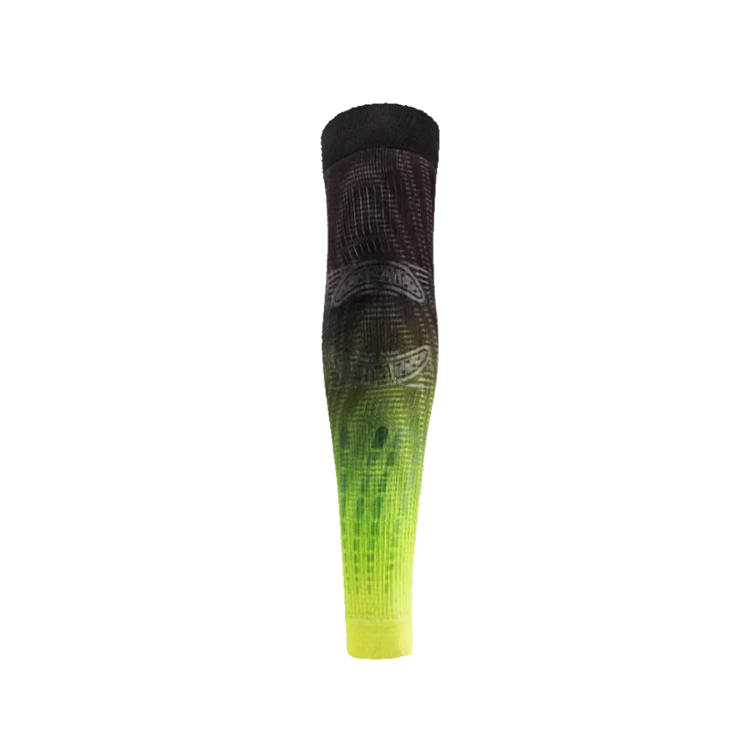 Manga Floky No Strain Evolution diseño Artic Radiance verde y negro para epicondilitis en la tienda de pádel Padel Storage México