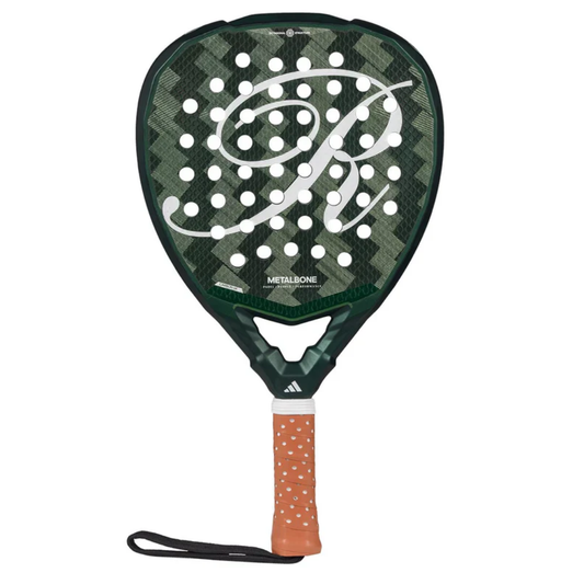 Pala de pádel Adidas Metalbone Reserve EDT 2025 en colores verde. Pala de potencia con tecnología Octagonal Structure y Weight y Balance System. Edición exclusiva para jugadores de nivel avanzado. 