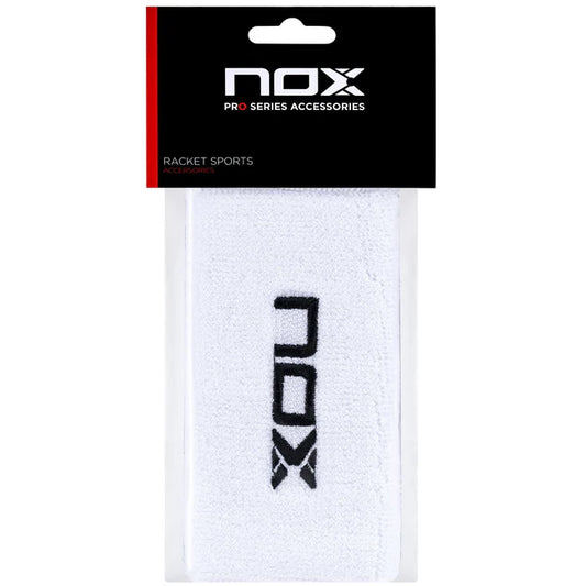 <tc>NOX long sport wristbands white/black</tc>