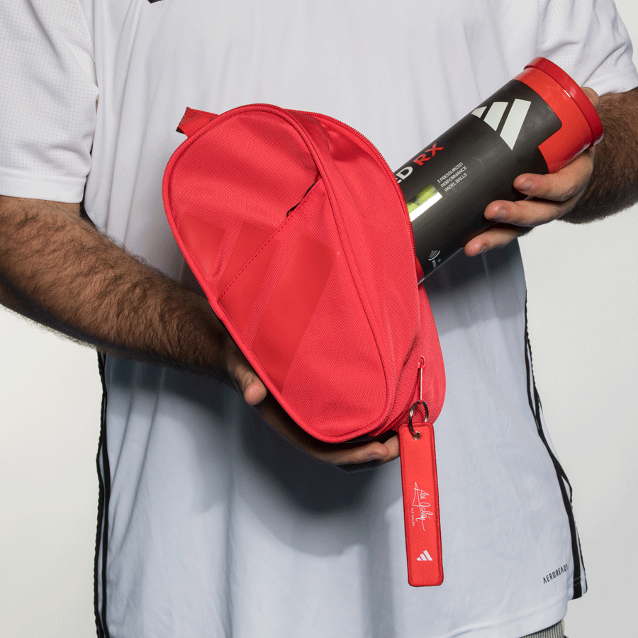 Neceser Adidas Rojo  Ale Galán 2026
