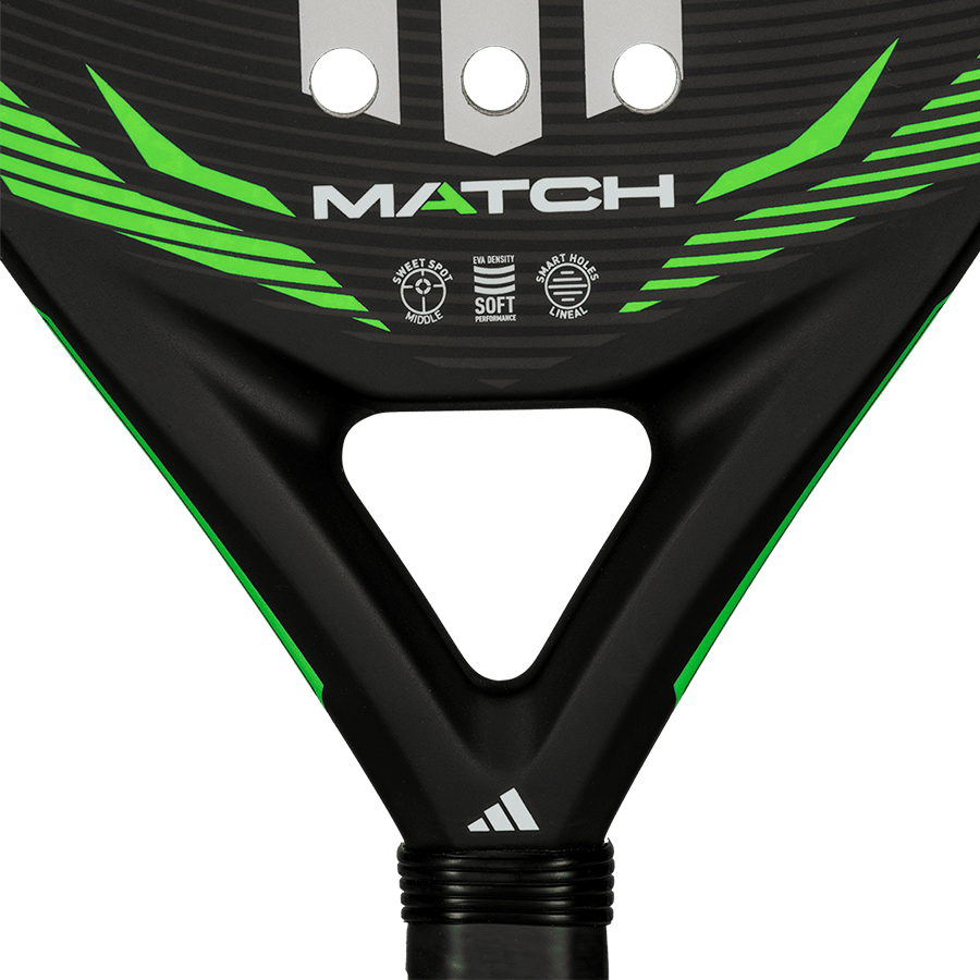 Pala Adidas Match Black/Green 2026