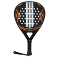 Cargar la imagen en la vista de la galería, Pala de pádel Adidas Match Black 2026 en color negro con detalles en naranja. Formato lagrima polivalente de iniciacion que ofrece un amplio punto dulce y gran confort para los primero partidos.
