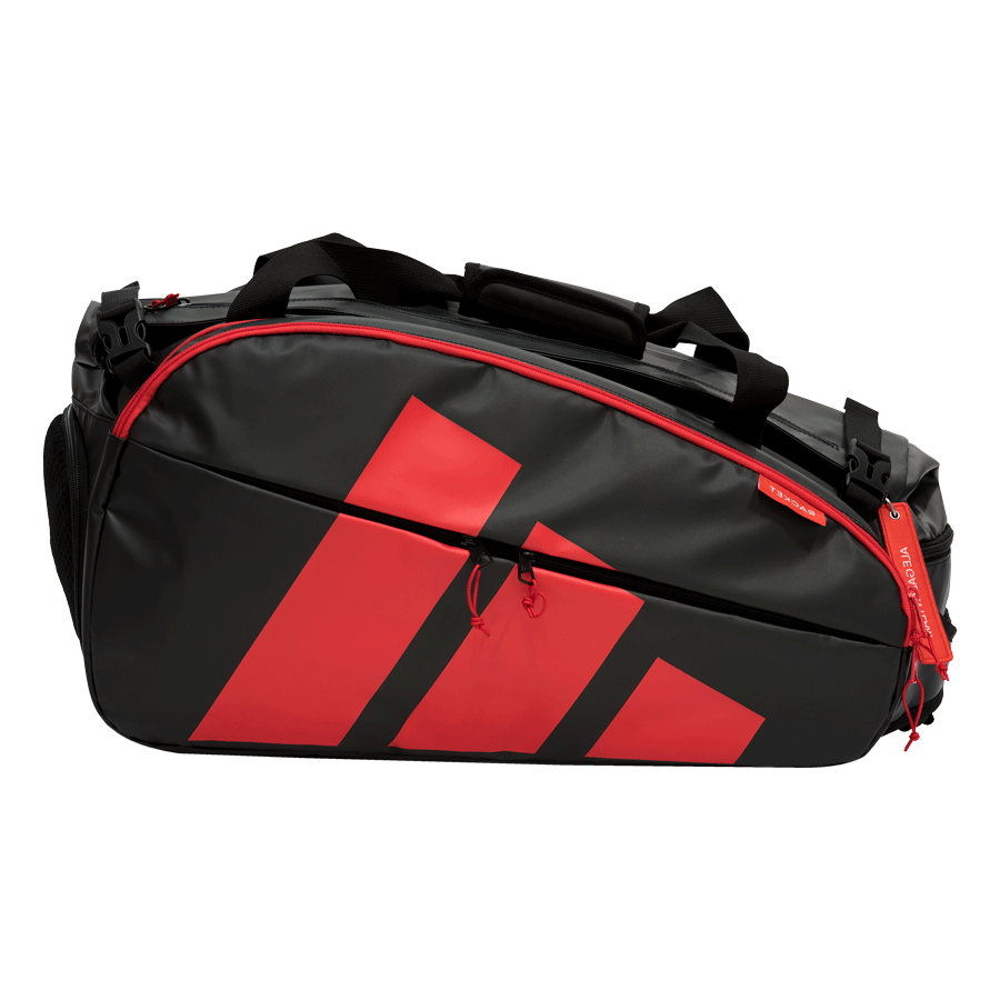 Paletero Adidas Multigame Negro/Rojo 2026 By Ale Galán