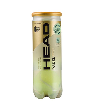 Bote De Pelotas Head Padel Pro S