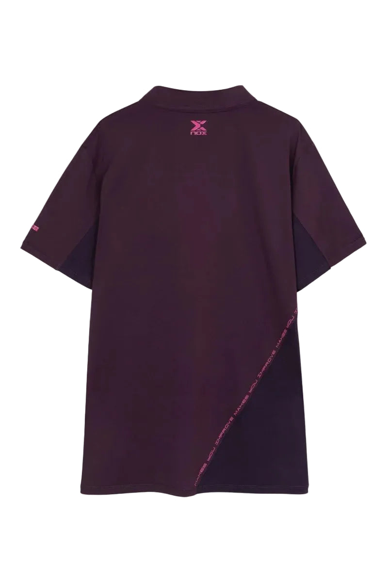 Camiseta Nox Polo Pro Deep Purple