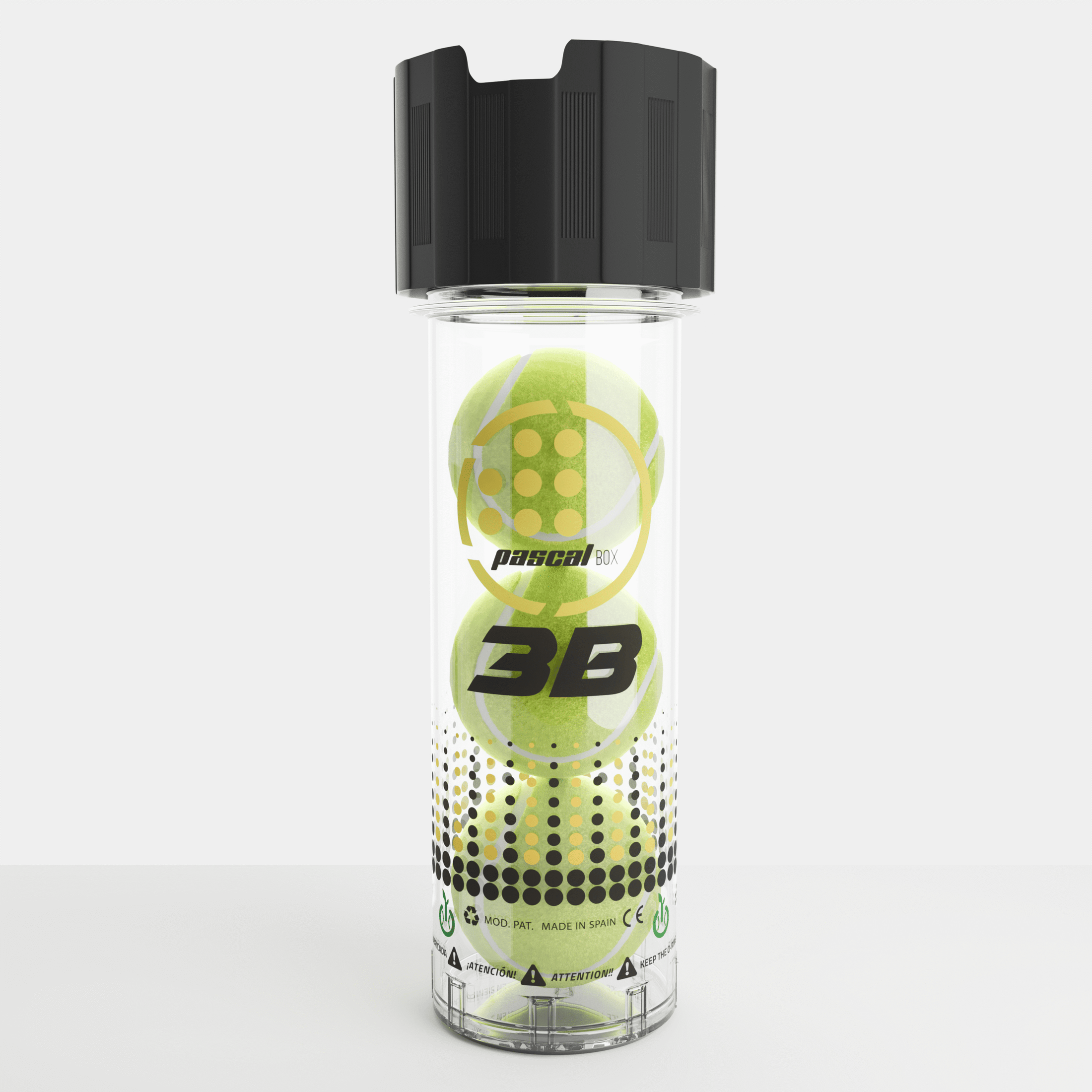 Pressurizing tube Bullpadel Pascal Box 3b