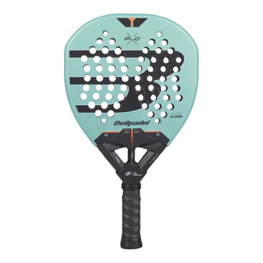 Pala Bullpadel XPLO 02 27 de Martin Di Nenno vista frontal color verde menta