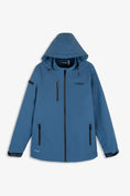 Load the image into the gallery view, Chaqueta Softshell Nox Team Azul Media Noche Mujer
