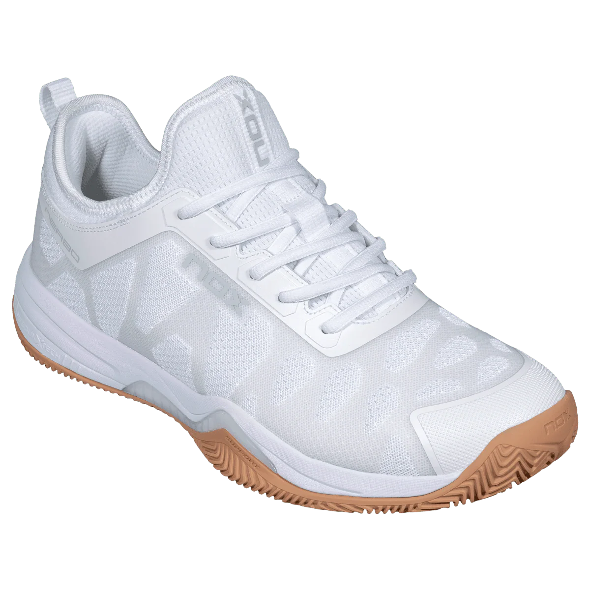 Tenis Nox Nerbo Blanco/Suela Caramelo 2026
