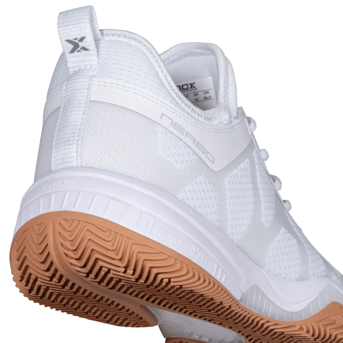 Tenis Nox Nerbo Blanco/Suela Caramelo 2026