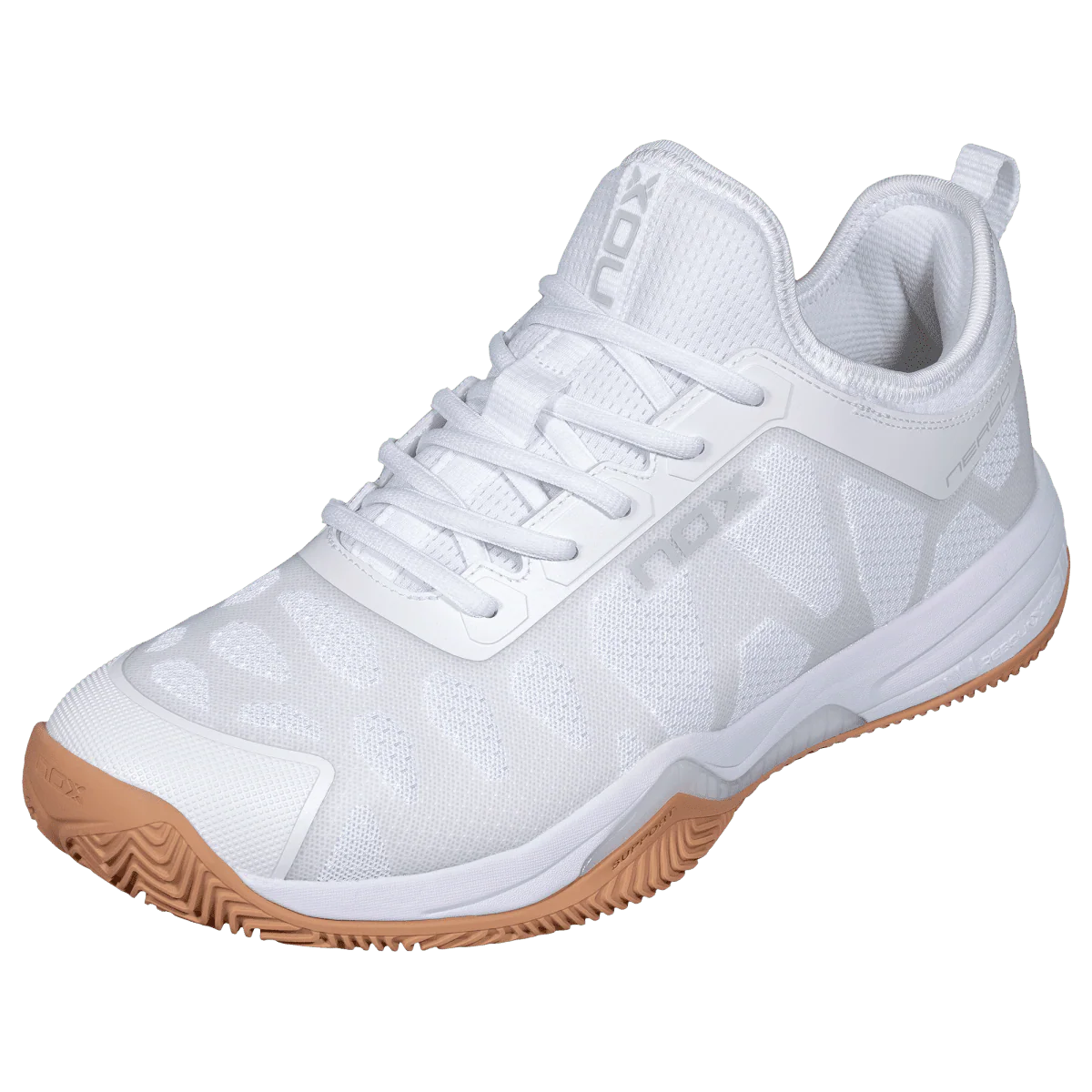 Tenis Nox Nerbo Blanco/Suela Caramelo 2026