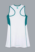 Cargar la imagen en la vista de la galería, Vestido Nox Mujer PRO Blanco/Verde Hiedra
