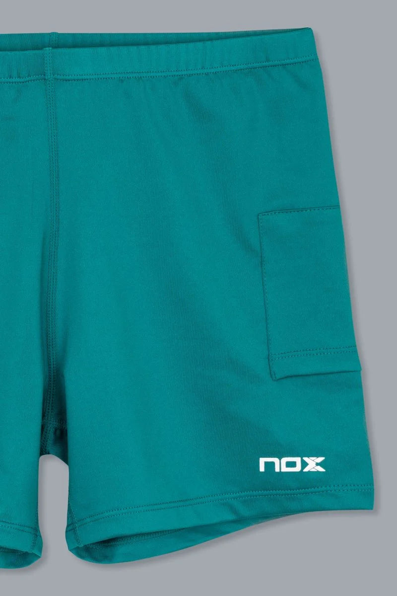 Vestido Nox Mujer PRO Blanco/Verde Hiedra