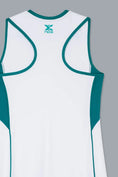 Cargar la imagen en la vista de la galería, Vestido Nox Mujer PRO Blanco/Verde Hiedra
