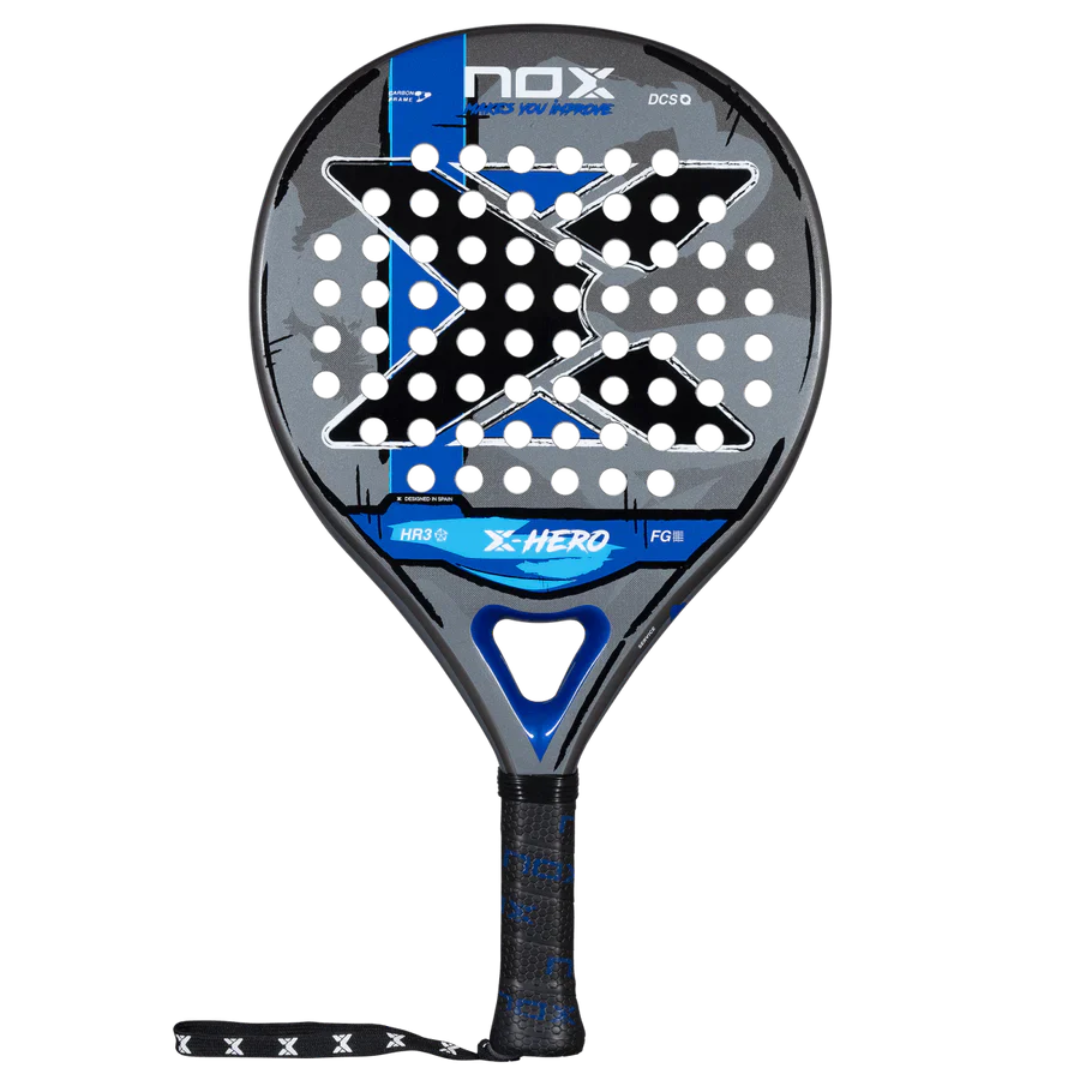 Pala de pádel Nox X-Hero Blue 2026, balance ideal para jugadores en progresión en México  