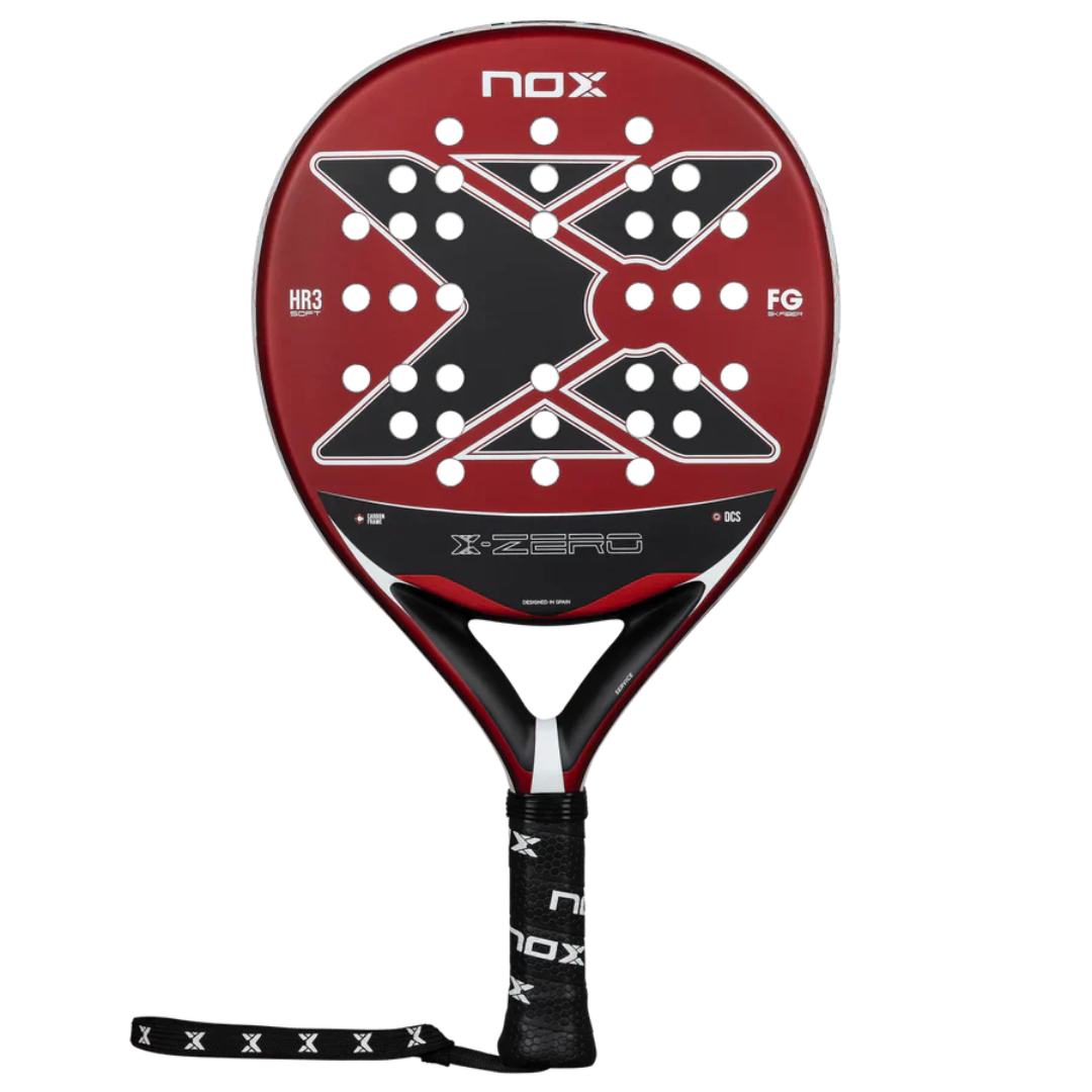 Pala de pádel Nox X-Zero Red 2026, excelente opción calidad-precio en Padel Storage México