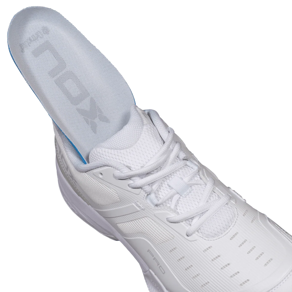 Tenis Nox AT10 PRO Blanco/Gris 2026