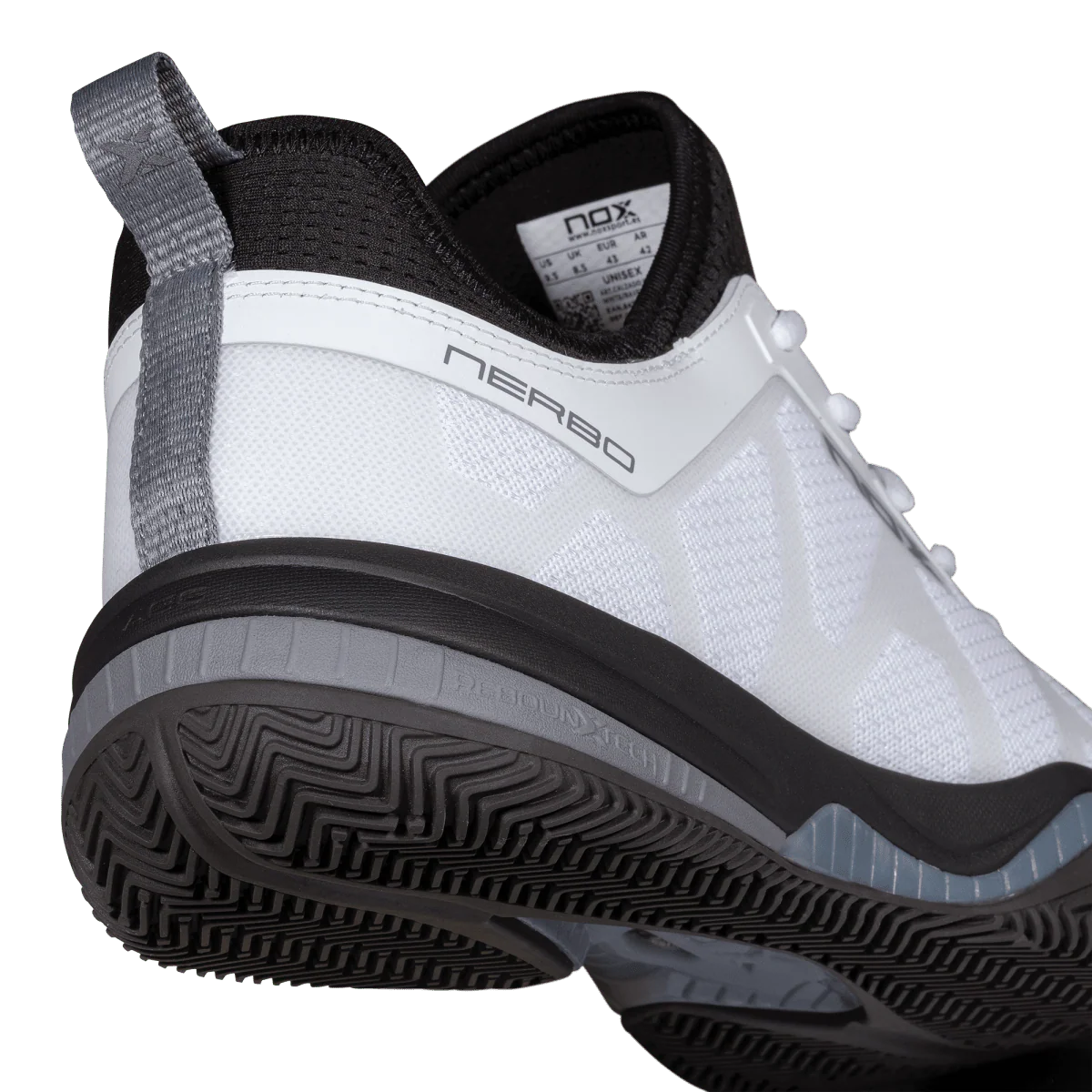 Tenis Nox Nerbo Blanco/Negro 2026