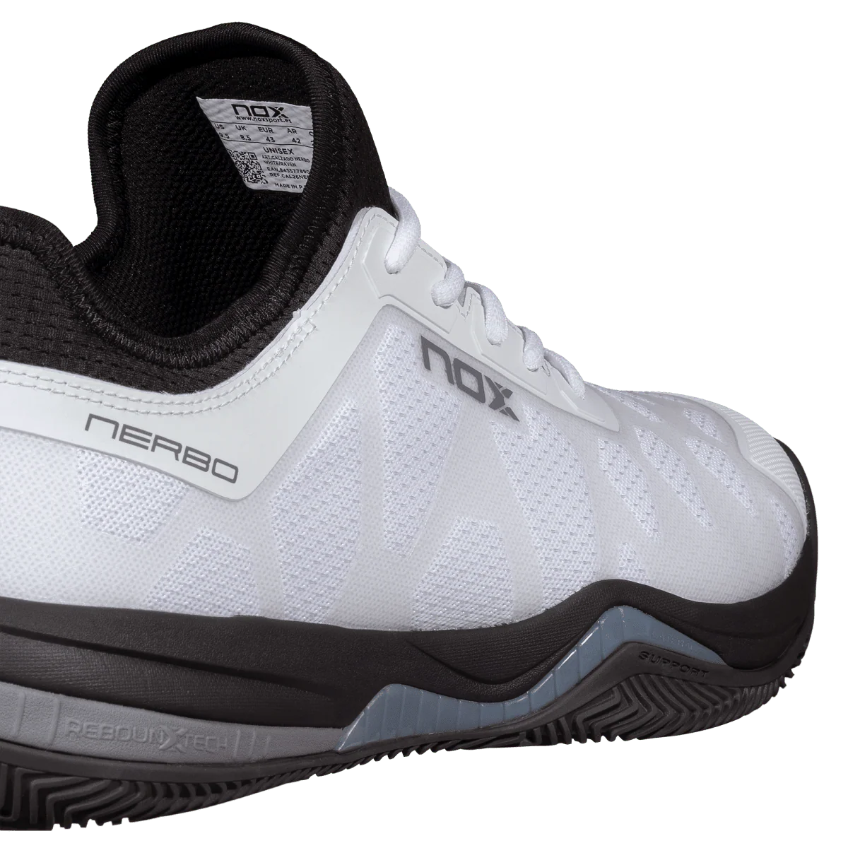 Tenis Nox Nerbo Blanco/Negro 2026