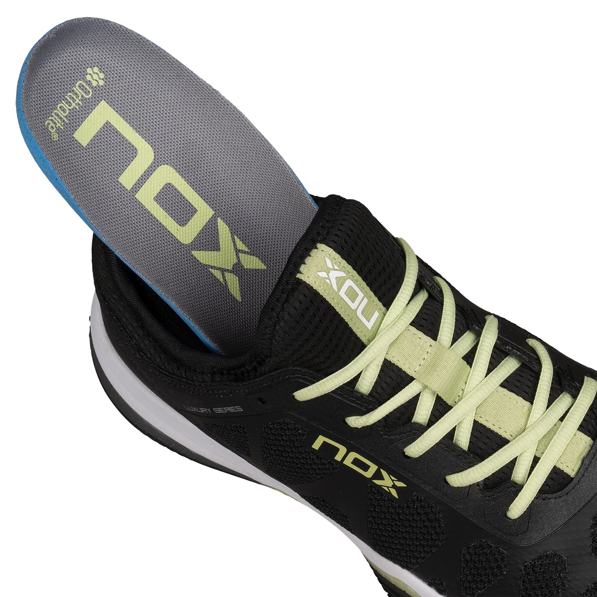 Tenis Nox Nerbo Negro/Lima Suave